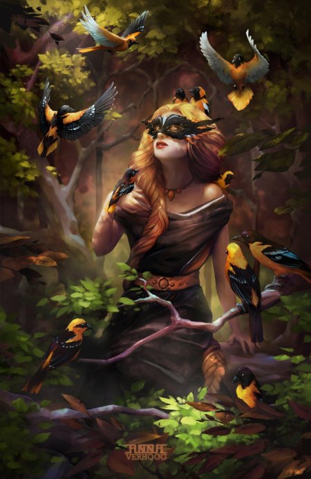 Фэнтези птицы