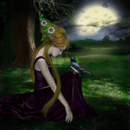 Красивая девушка фэнтези