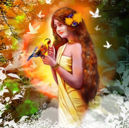 Фэнтези девушка