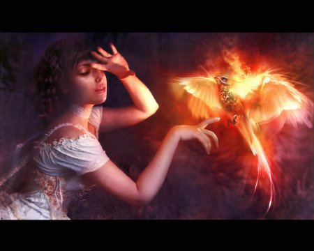 Девушка жар птица