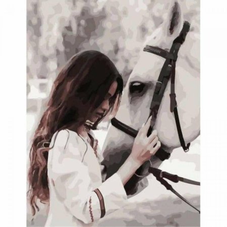 Лошадь и девушка