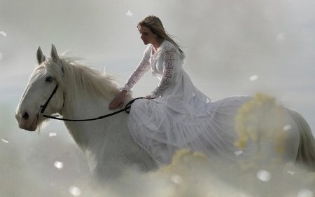 Девушка с лошадью