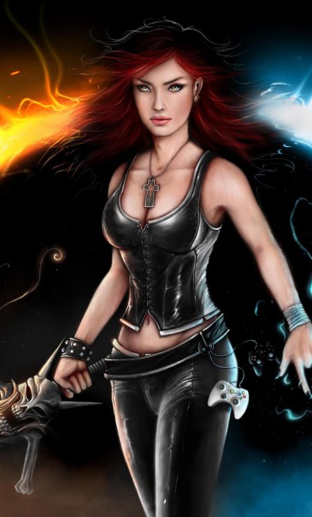 Фэнтези девушка