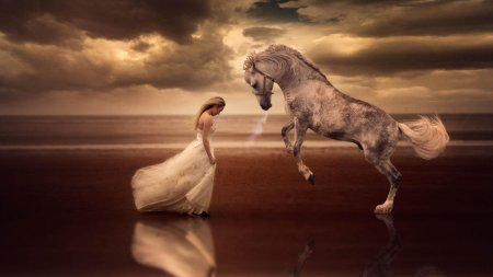 Девушка на коне