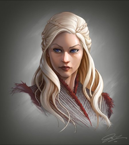 Дейенерис таргариен арт