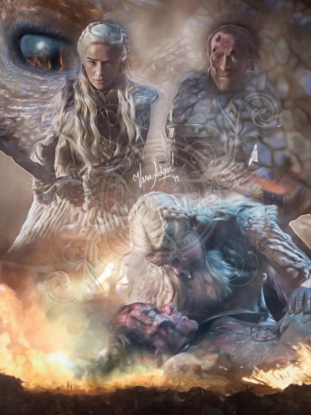 Джорах мормонт и дейенерис таргариен