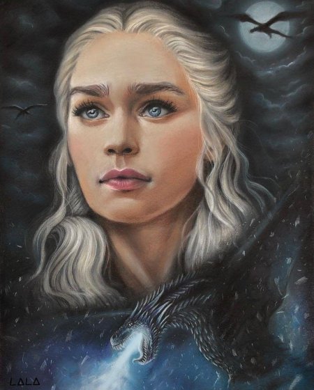 Дейенерис таргариен портрет