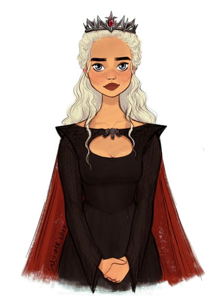 Дейенерис таргариен арт