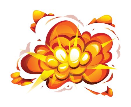 Мультяшный взрыв