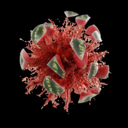 Микроб коронавируса под микроскопом