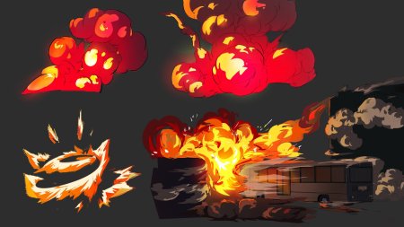 Explosion art