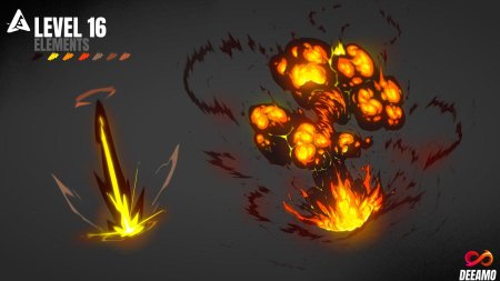 Взрыв огонь