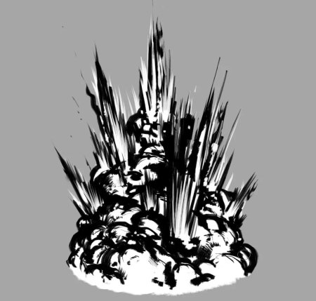 Взрыв скетч