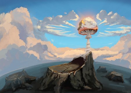 Ядерный взрыв арт