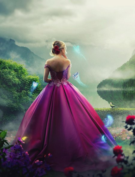 Сказочное платье