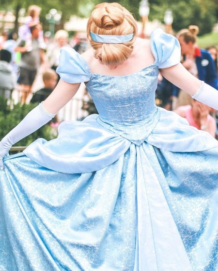 Косплей принцесса золушка диснея