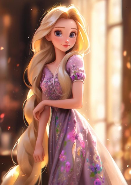 Рапунцель принцесса дисней