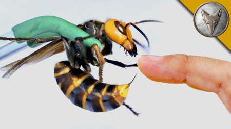 Vespa mandarinia шершень