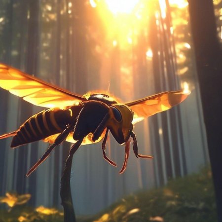 Vespa mandarinia шершень