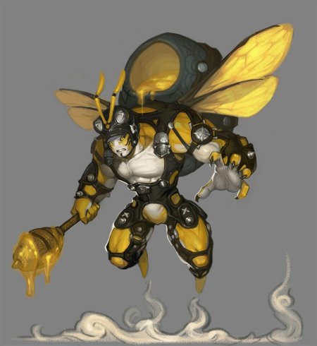 Пчела мутант