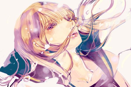 Красивая аниме девушка