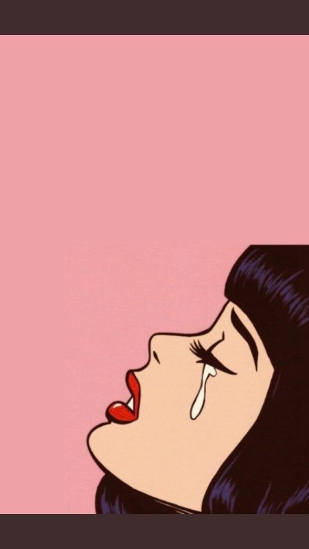 Девушка поп арт