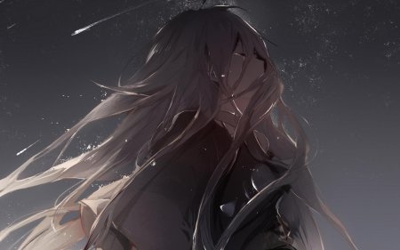 Грустная аниме