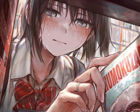 Плачет аниме