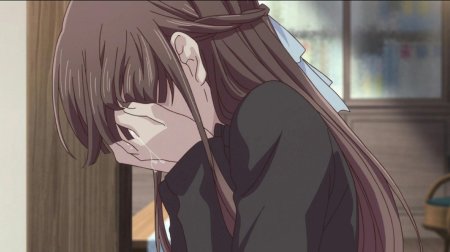 Грустная аниме