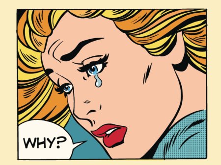 Девушка поп арт