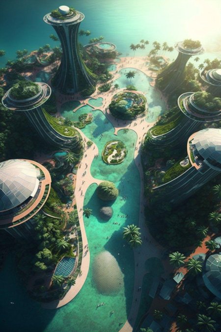 Зеленый город будущего