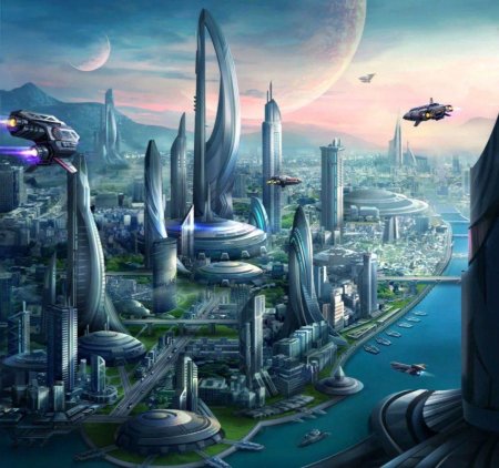 Фантастические города будущего