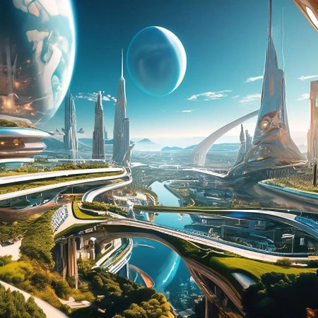 Фантастические города будущего