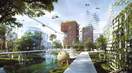 Экогород будущего концепт