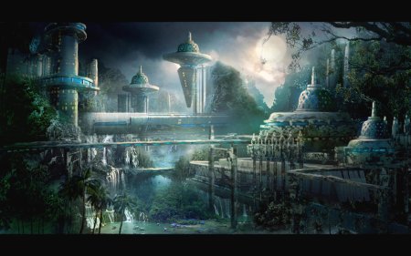 Атлантида дворец посейдона