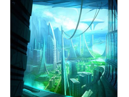 Фантастические города будущего