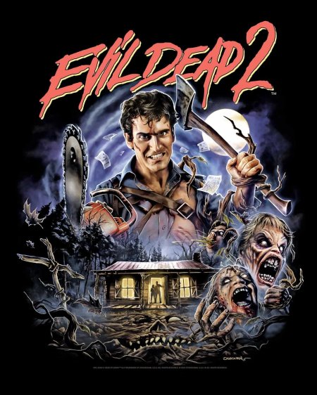 Зловещие мертвецы 2 постер