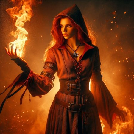 Красивая ведьма