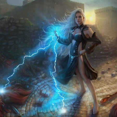 Девушка маг