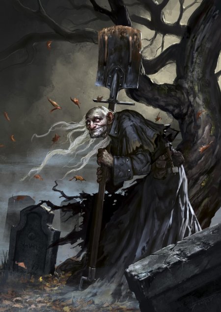 Гробовщик профессия арт