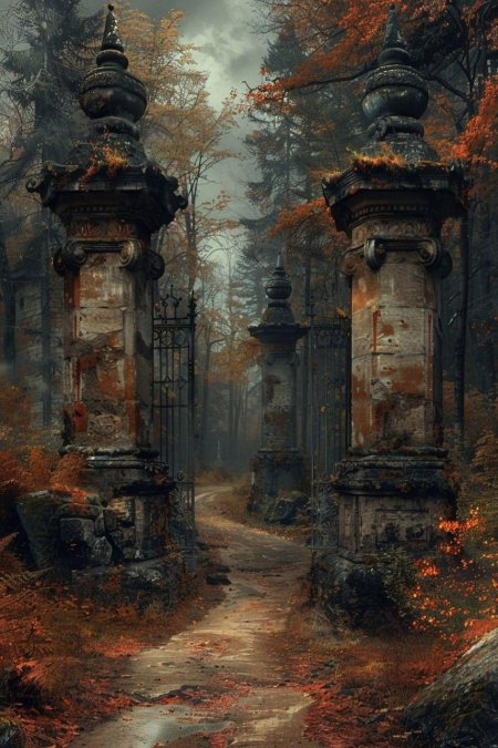 Пейзаж темный