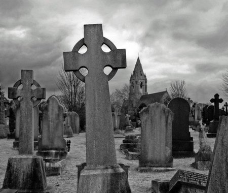 Кладбище готика