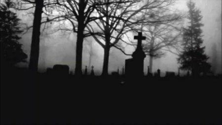 Кладбище ночь