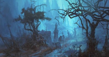 Некрополь фэнтези арт