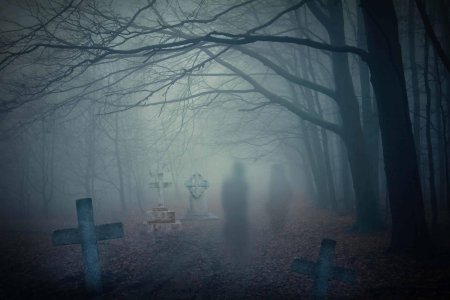 Кладбище мрачное