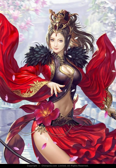 Азиатские девушки фэнтези