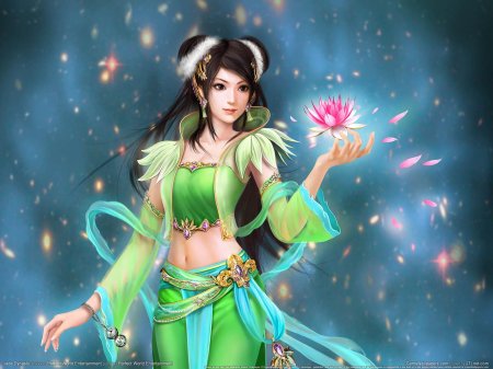 Красивая волшебница