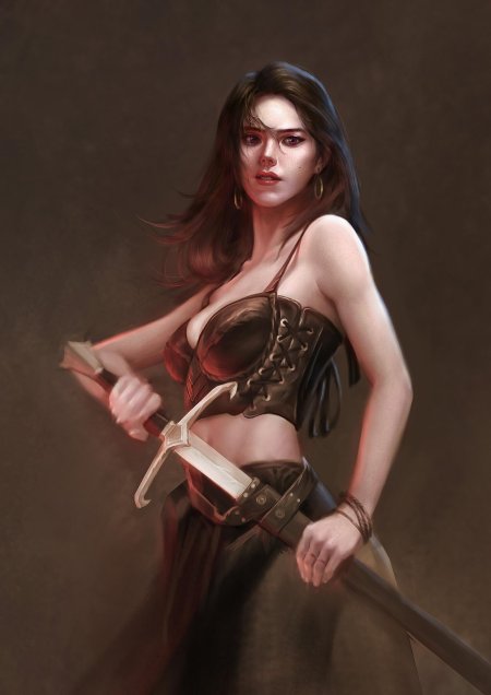 Соблазнительница арт фэнтези