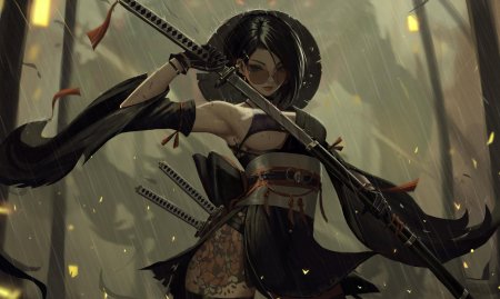 Самураи девушки