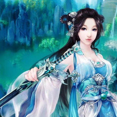 Красивая девушка фэнтези